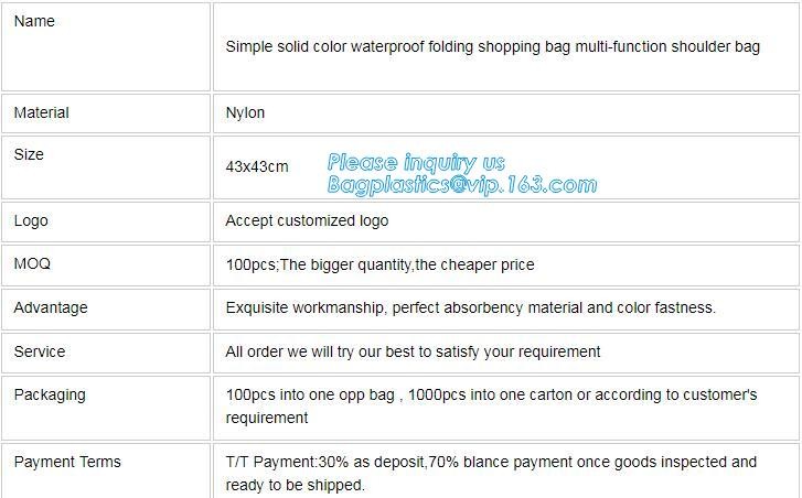 Promotion Custom Eco Friendly Sublimation Polyester Folding Shopping Bag,Promotional Sports Gym Sack Polyester Drawstrin