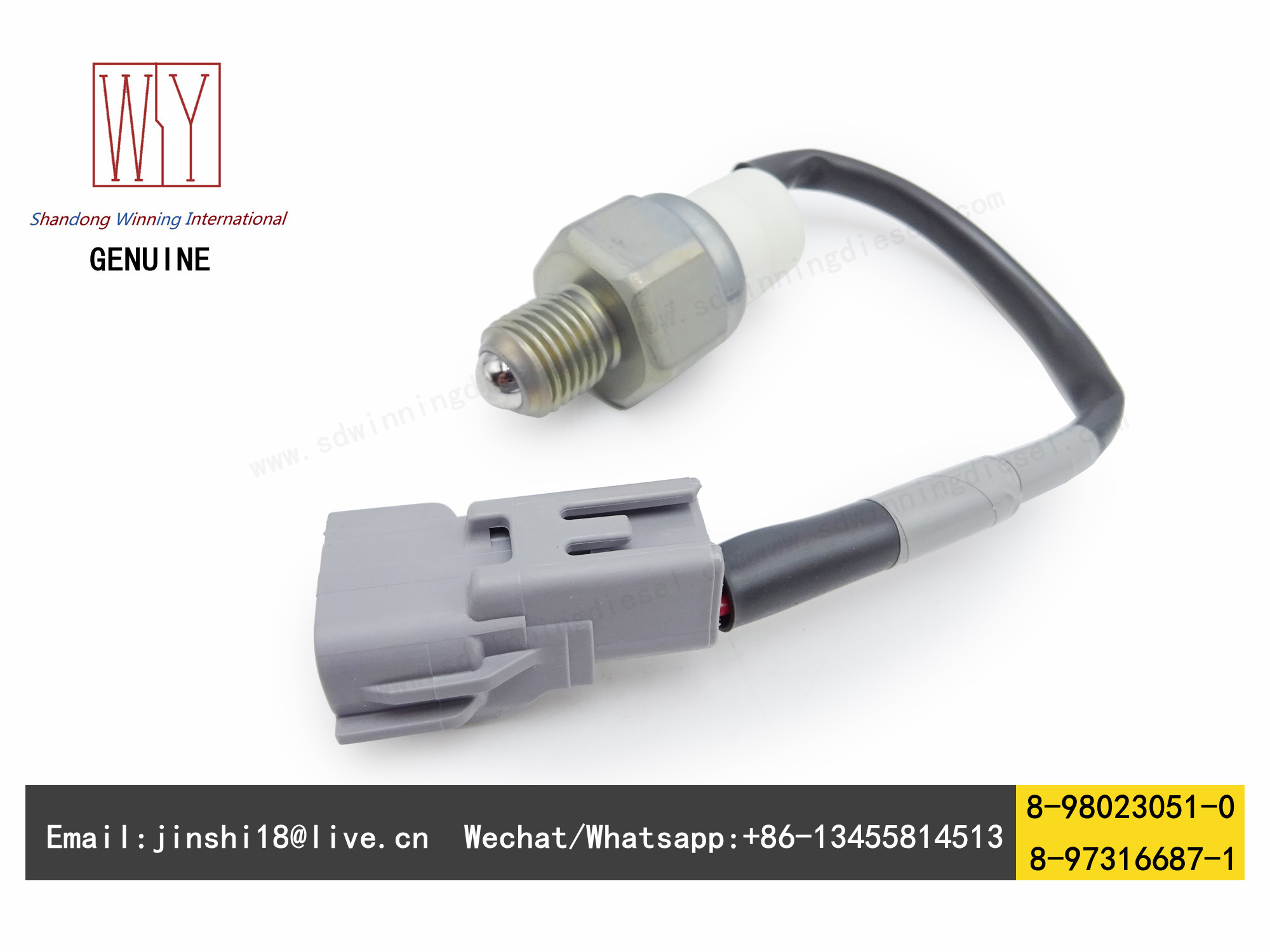 ISUZU GENUINE AND NEW SELECT SWITCH 8-98023051-0 8-97316687-1 8 98023051 0 8 97316687 1 8980230510 8973166871