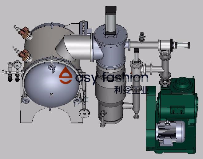 Vertical And Horizontal Layout Vacuum Heat Treatment Furnace Interior Heating Cool Wall