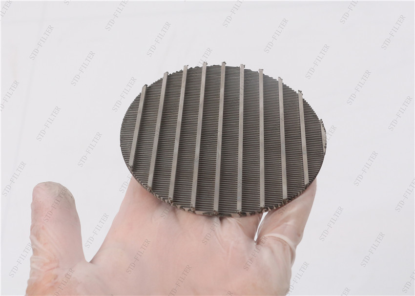 STD Filter Customized Johnson Wedge Wire Screen For Powders