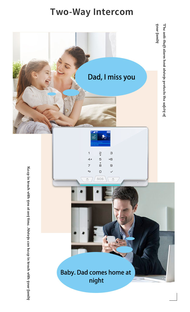 Smart Home Pir Alarm Sensor System Detector