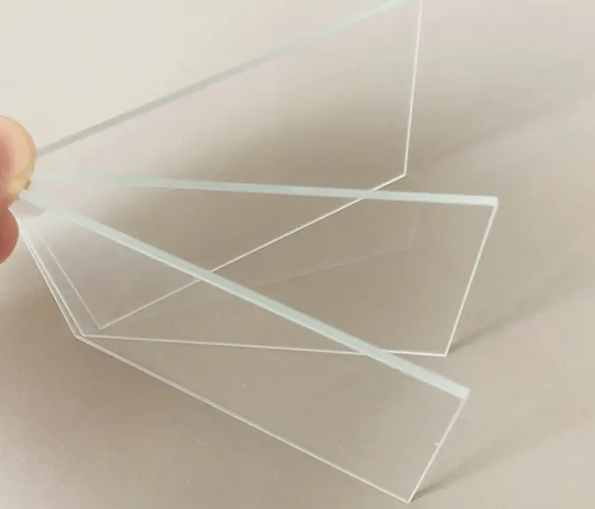 Customize Exact Size Ultra Clear Glass Polished Surface