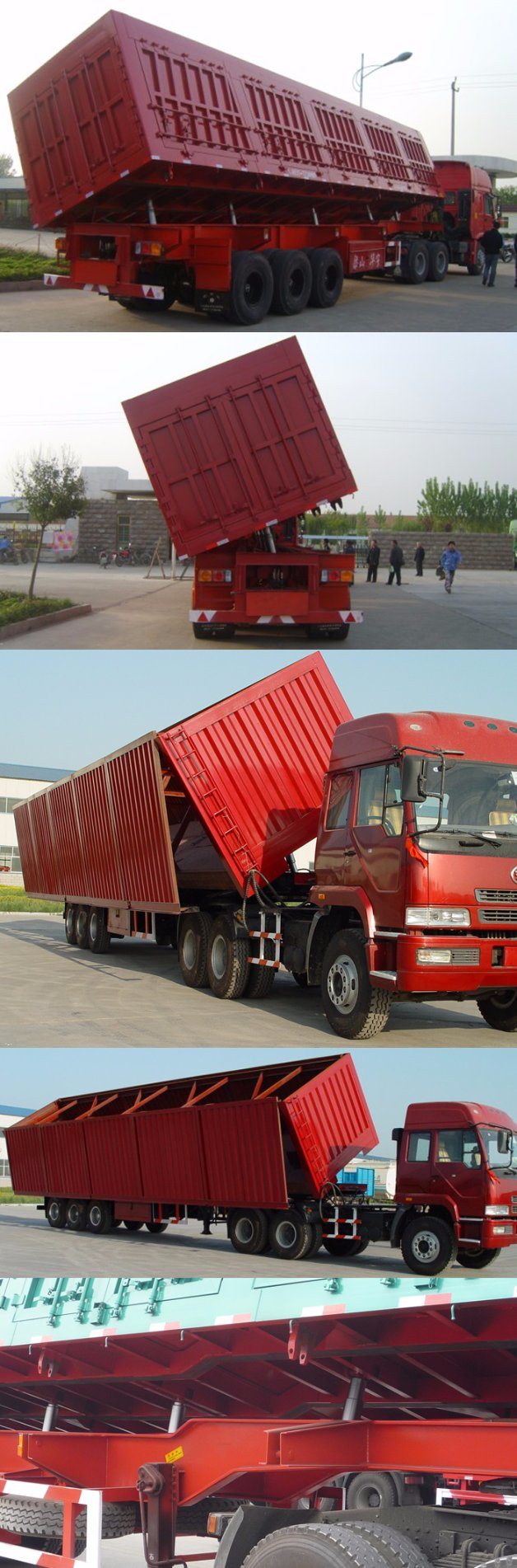 Dumper Heavy Duty Semi Trailer