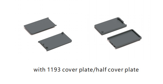 Kitchen Furniture Aluminium 80mm Modern Drawer Pulls