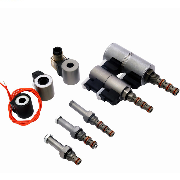 Plug In Cartridge Solenoid Valve 3 Way 2 Position Flow Control Valve