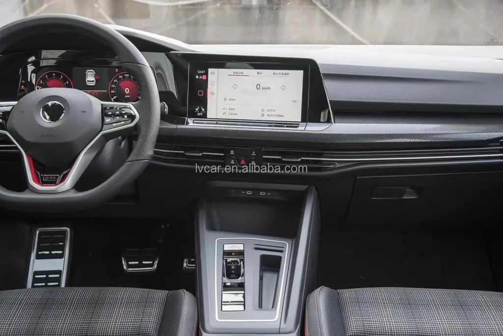 Efficiency and Power Combined 2023 Volkswagen Golf GTI with Maximum Torque 350 Nm