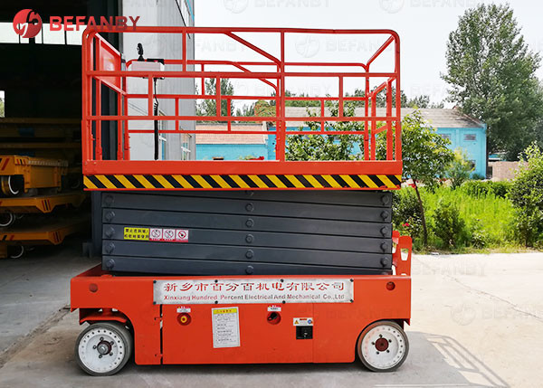 Outdoor Electric Scissor Aerial Lift Work Platform