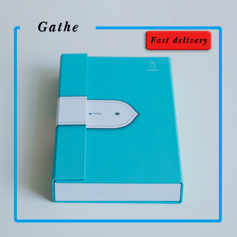 OEM Blue Folding Mobile Case Packaging Box Recyclable Paper