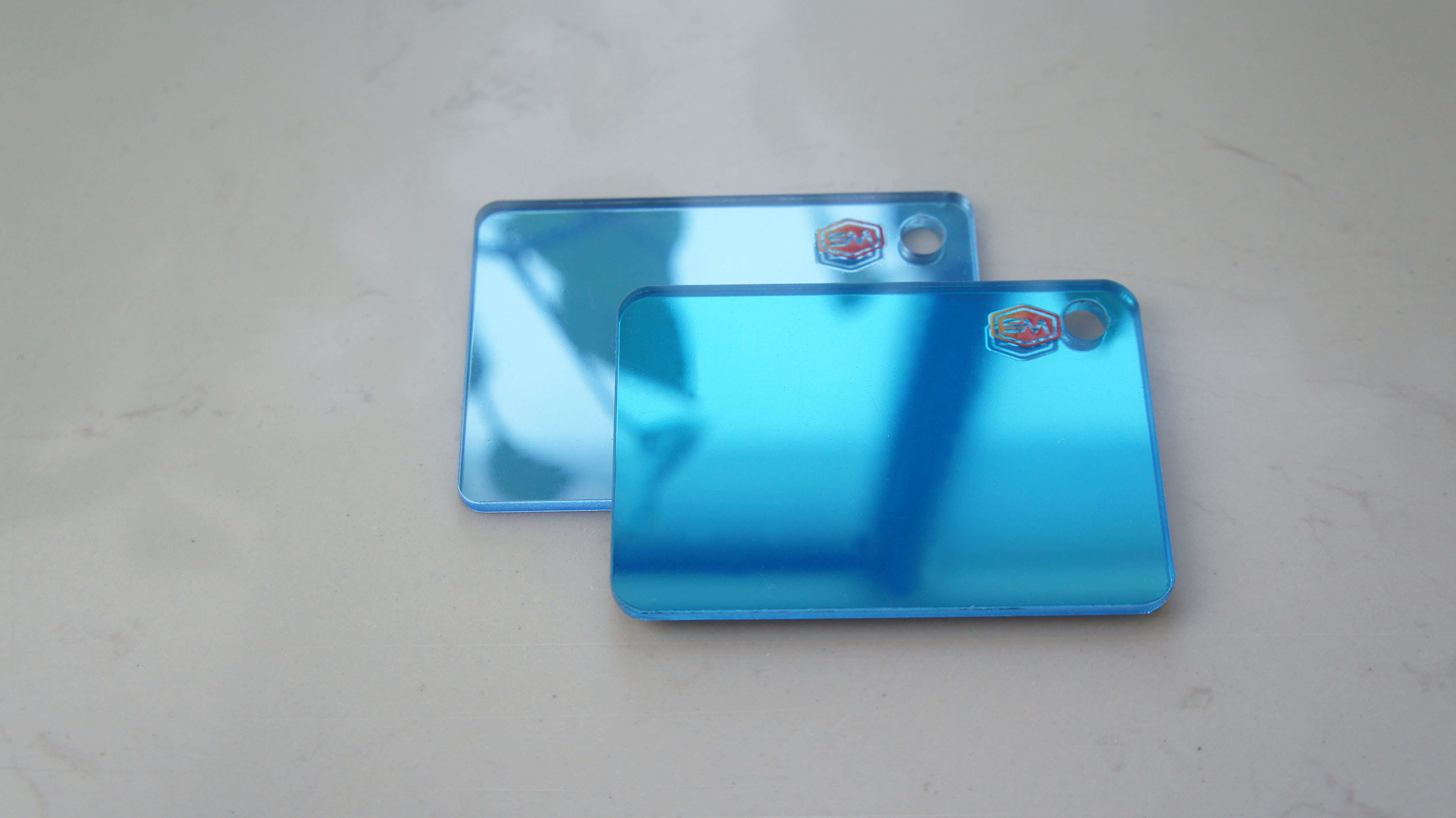 Customized Size Gold Colored PMMA 1MM 2MM 3MM Mirror Acrylic Sheet