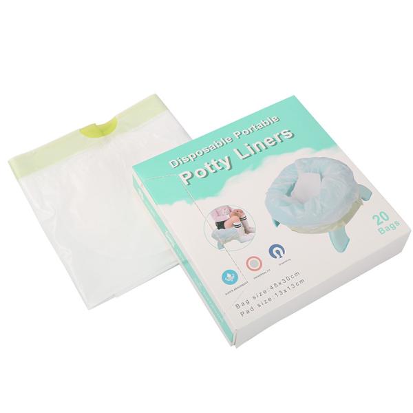 Plastic Potty Refill Bags For Toddler , Universal Travel Potty Bags Fit Most