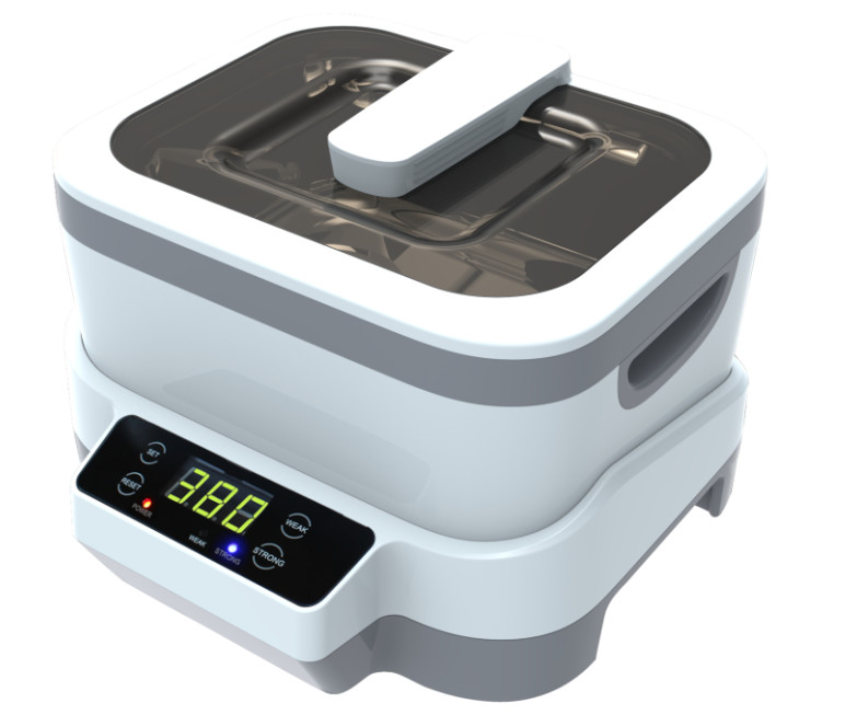 Detachable Household Ultrasonic Cleaning Machine Digital Timer 1200ml 40KHz Frequency