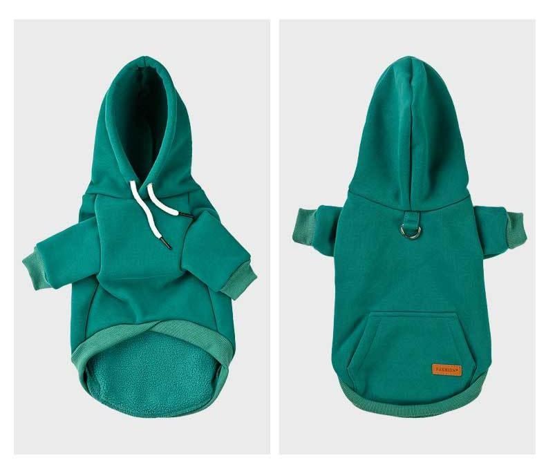 Comfortable Pets Wearing Clothes Cotton Pets Hooded Sweatshirt S - XL