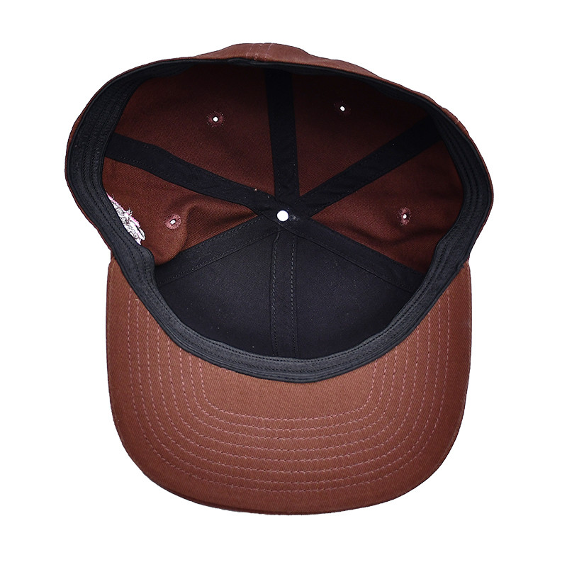 Custom Embroidery Logo Closed Back Snapback Caps High Quality Sport 6 Panel Snapback Hats