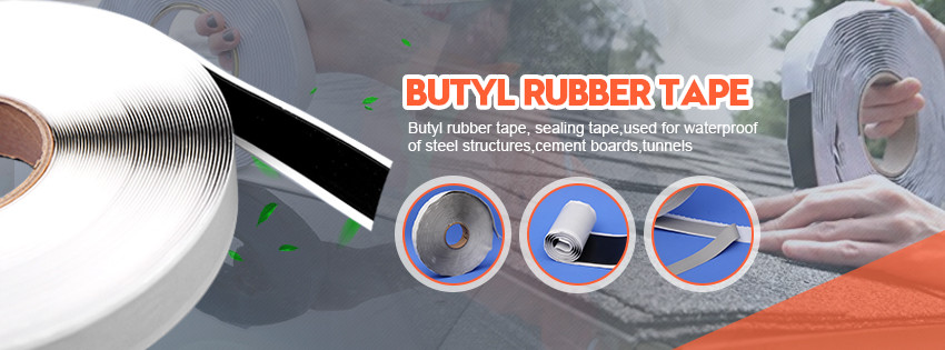 Industrial Sealant Butyl Rubber Tape Waterproofing Strip Grey 0.7mmX15mm