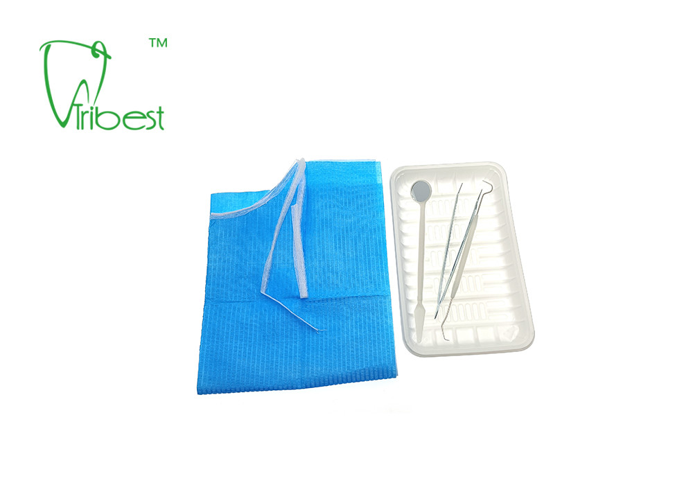 Metal Plastic 5 In 1 Disposable Dental Kit 5in1 Dental Kit For Examination