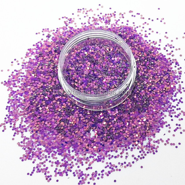 Create Eye-Catching Designs Holographic and Chameleon Shapes Polyester Glitter for Tumblers