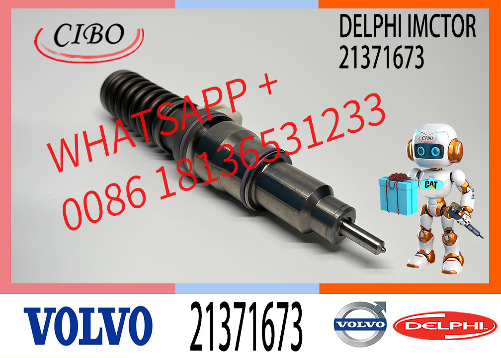 Injector 21340611 21371672 21371673 21569200 21340612 3801369 D13 D13C D12 D16 Fuel Injector For VOL-VO