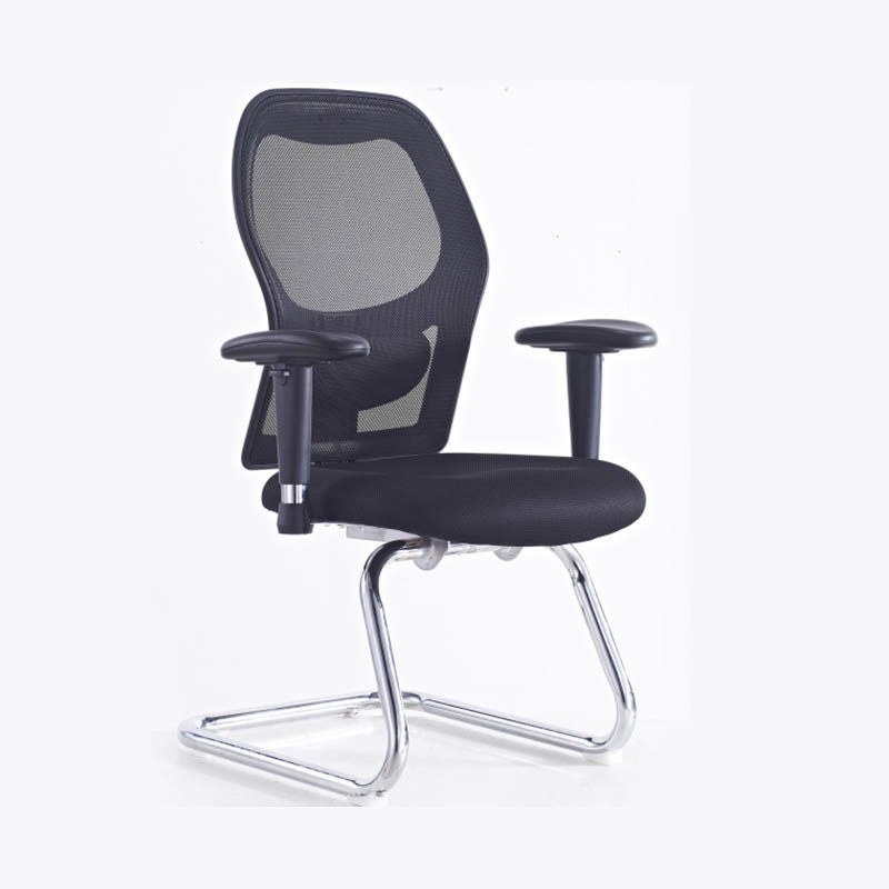 Ergonomic Black Mesh Task Chair Swivel Office Chair For Meeting Room