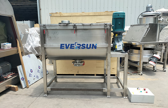 Customized Adjustable Industrial Ribbon Blender For Food Mixing