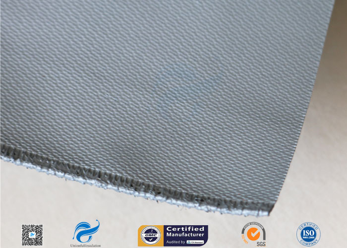 580g/m2 0.55mm Silicone Coated Fiberglass Fabric For Thermal Insulation Jacket