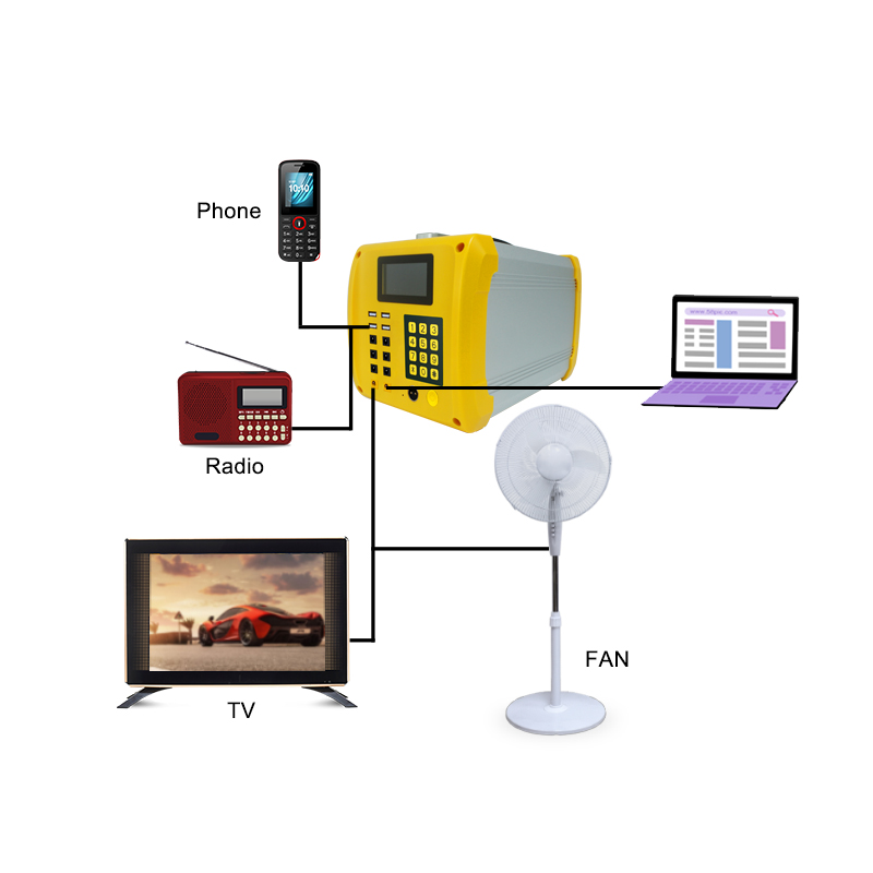 Greensun solar generador porttil portatil