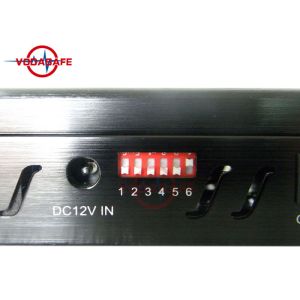 Europe Style Vehicle Signal Jammer 20m Shielding Distance Sweep Jamming