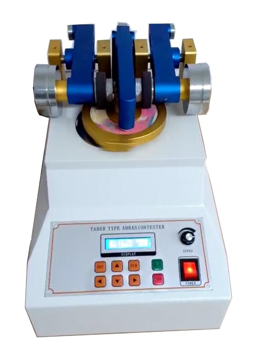 Rubber And Plastic Rolling Wear Testing Machine TABER Abrasion Tester GB5478 Standard