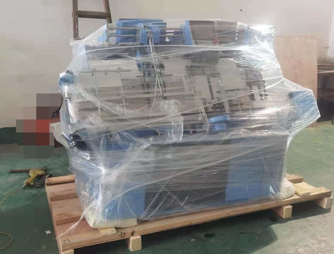 Fully Auto Hard Cover Book End Paper Pasting Machine And Hard Cover Book End Papering Machine MF-EIM450