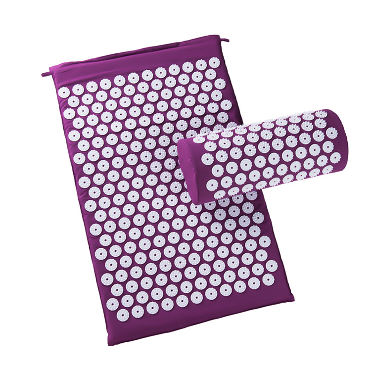 37*15*10cm Eco Massage Acupressure Yoga Mat Anti Tear Acupressure Massage Pillow