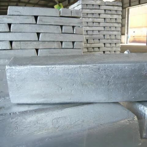 Light Silver White Pure Magnesium Ingot 99.90%  For Automobile