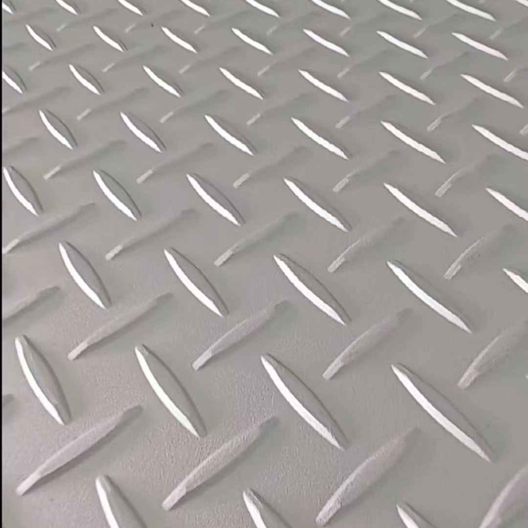 Stainless Steel Checkered Plate Various Patterns and Widths Surface Finishes SS304 Diamond Plate