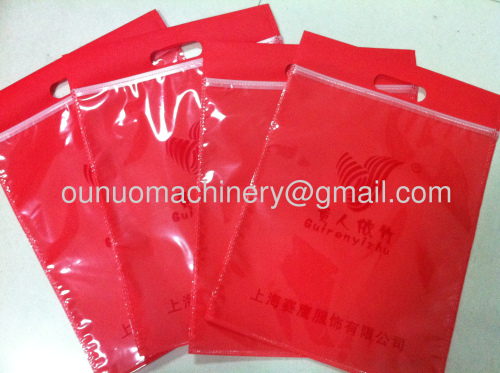 Automatic Non woven Zipper Bag Making machine