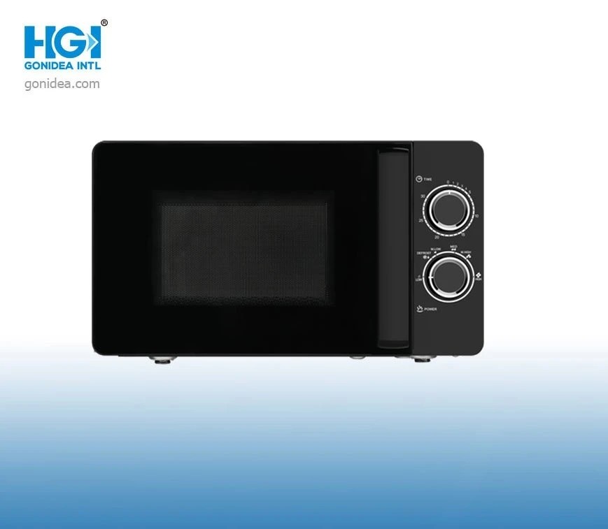 Kitchen Appliances Balck 20L Electric Home Microwave Oven Digital Timer Control