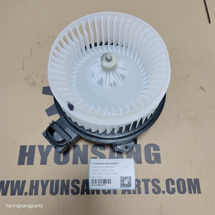 Wheel Loader Blower Motor 263G6-73101 263G673101 For ZW180 ZW220
