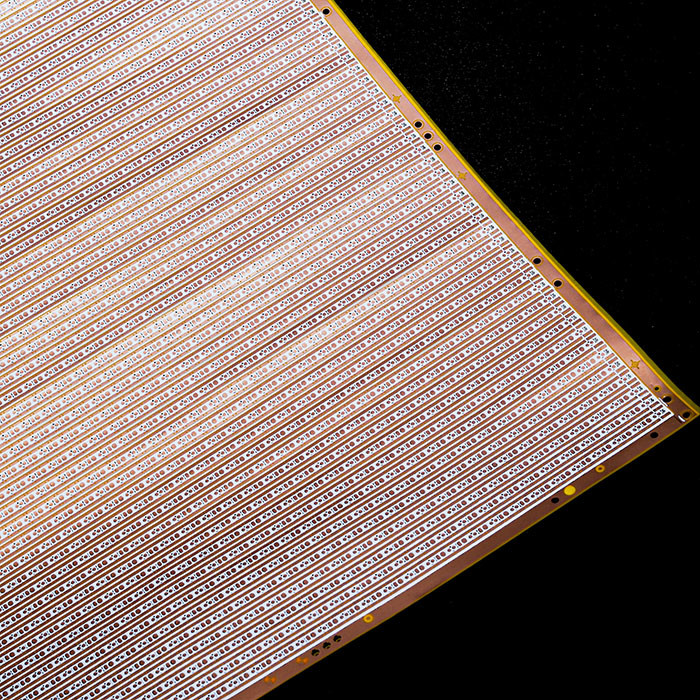 75 leds Flexible Electronic Printed Circuit Board 12V Double Sided White Film FPCB