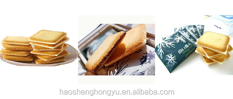 Automatic Cookie Biscuit Making Machine Thin Cracker Forming For Bakery Moulding