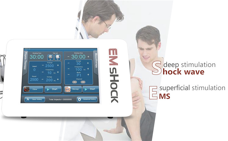 Pain Relief Use Electrical Muscle Stimulation Machine CE Approved 1HZ - 16HZ