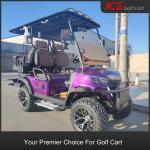 Electric Custom Golf Cart 4 Passengers 48V Club Golf Car CE Certificate