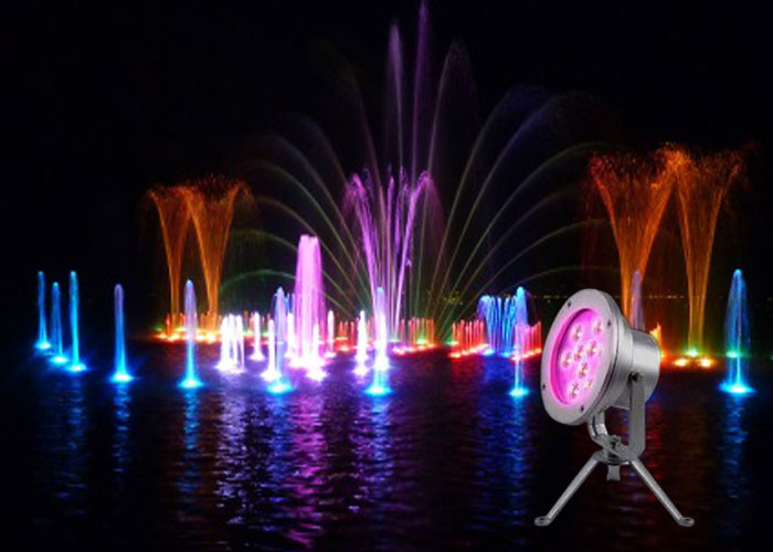 Super Bright Color Changing Led Underwater Lights As Pond Lighting
