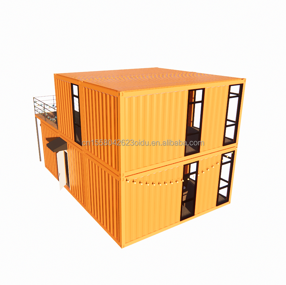 20ft Flat Packaging Sturdy and Durable for Bathroom Outdoor Container Storage Room Glass