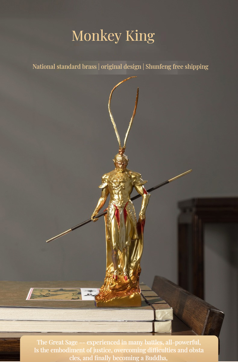 Metal Classical Resin Figure Collection of Four Great Classical Novel Characters