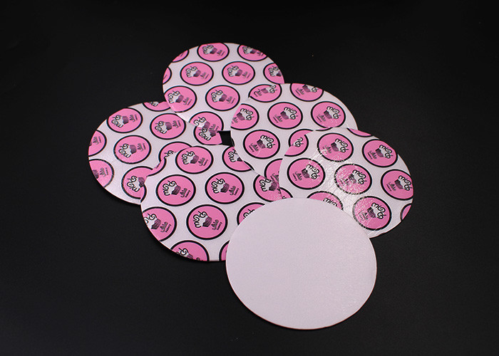 Pressure Sensitive 1mm Plastic Bottle Seal Cap Liners Soft Temper