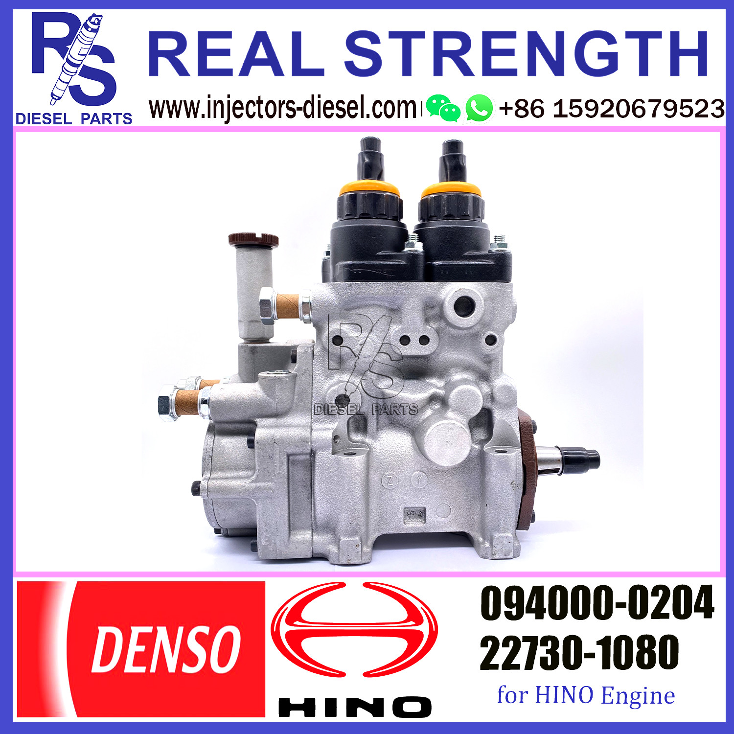DENSO pump Fuel Injection Pump 094000-0204 094000-0200 Engine Fuel Pump For HINO 22730-1080 22730-1081 22730-1090