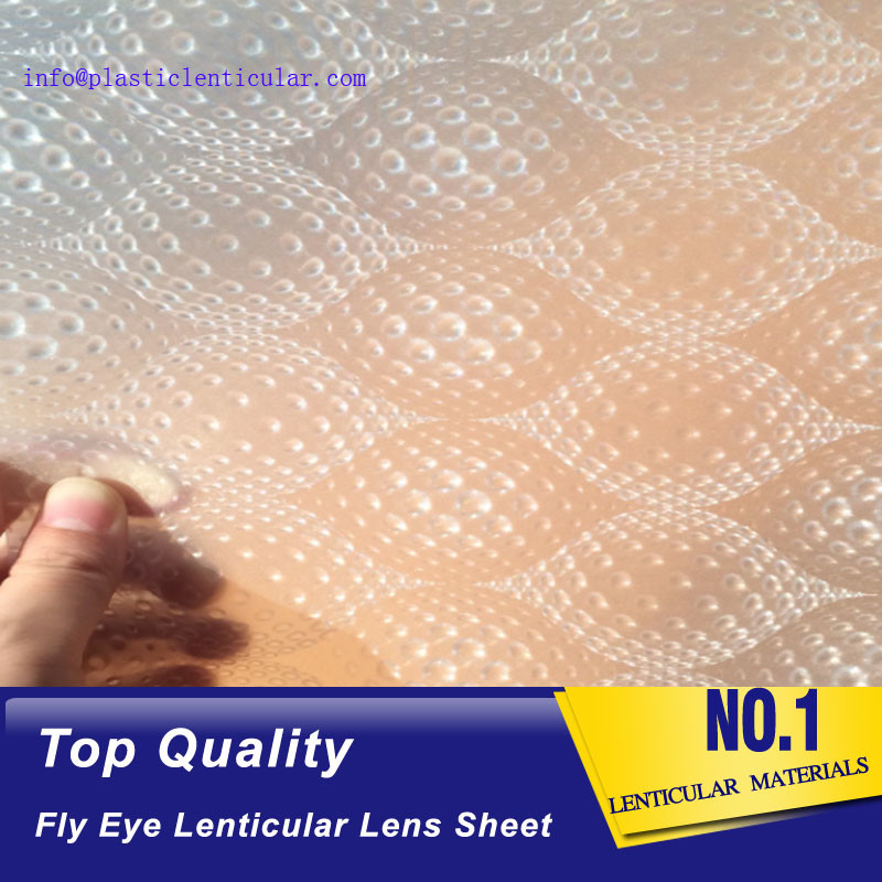 PLASTIC LENTICULAR high quality 3d 360 dot lenticular lens sheet with small dots at the surface