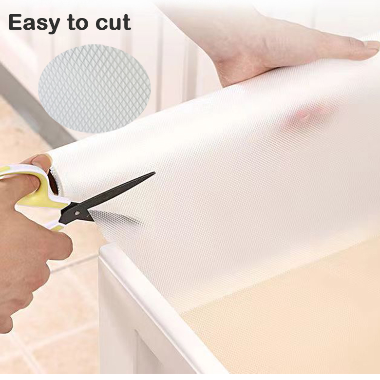 Ribs Pattern Non Slip Liner Plastic Thick Pad EVA Shelf Liner for Patio and Drawer