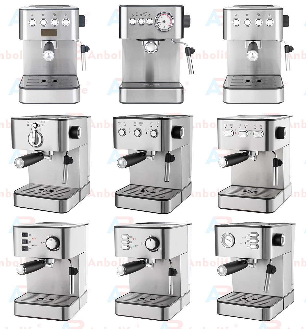 Anbo 20 Bar High Pressure Coffee And Expresso Machine Household