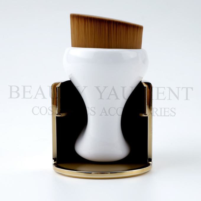 Angled Flat Liquid Foundation Makeup Brush