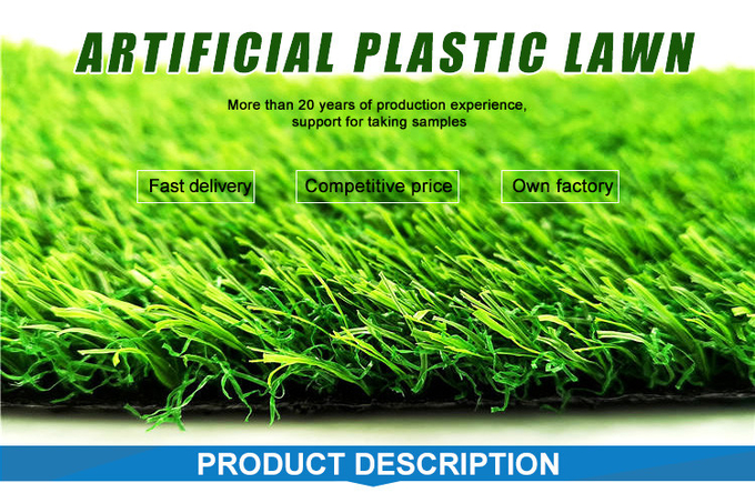 Garden Landscape Decoration Plastic Grass Lawn Football Synthetic Artificial Grass