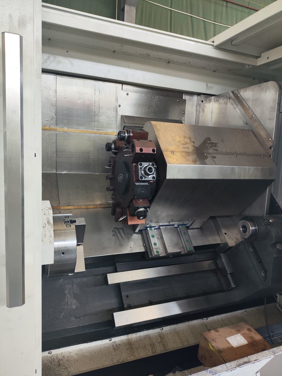 TCK630 Metal Turning Centers Milling And Boring Lathes Slant Bed Cnc 3000rpm 3500rpm