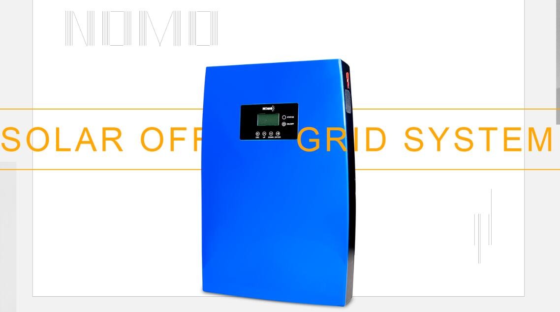 Solar Power Off Grid Home System Energy Saving Solar Panels 768Wh, MPPT Dual 2.0 USB-2.0A Charging Function, Blue